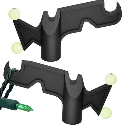 Accesorio para herramientas colgador de luz de Navidad, gancho utilitario accesorio para poste con tornillo... Foto 1 de 4