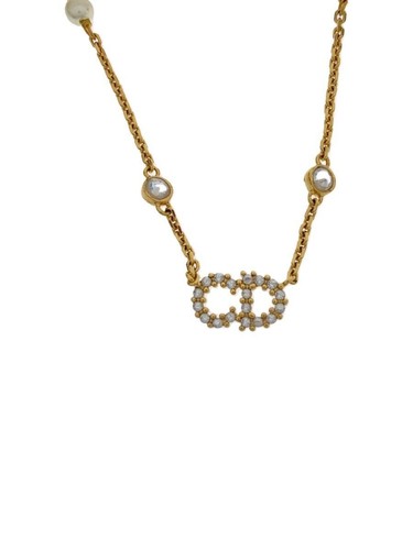 Collana Christian Dior CLAIR D LUNE GLD top ha donna N1033CDLCY_D301 usata