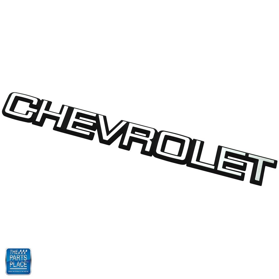 1982-90 Chevrolet Caprice Monte Carlo Trunk Emblem "CHEVROLET" GM 20260428 - Image 1 of 1
