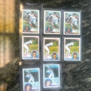 1983 TOPPS STAR HOF ROOKIE BOGGS, TONY GWYNN, RYAN SANDBERG Lot Of 9 RC - Picture 1 of 7