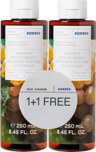 Korres Santorini Traube Körperreiniger 2 x 250 ml 2 Χ8,45 flüssige Unzen NEU - Bild 1 von 2