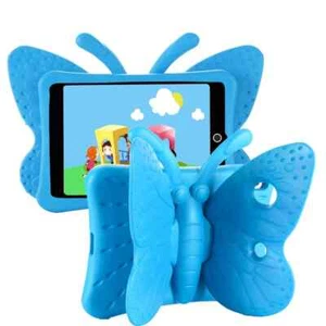 Butterfly Kids Case for iPad 10th 9th 8th 7th Gen Mini Air Shockproof Case Cover - Picture 1 of 6
