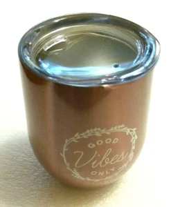 Coffee Travel Mug GOOD VIBES ONLY, No Handle, Lid Style Mug, New Other Condition - Picture 1 of 8