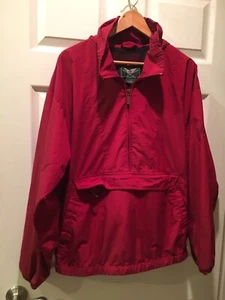 Chaqueta cortavientos con capucha y cremallera Dockers Golf 1/2 talla M - Imagen 1 de 7