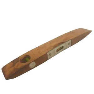 Stanley Vintage Wooden 9" Torpedo Level Model # 259 Vintage Carpenter Tool - Picture 1 of 5