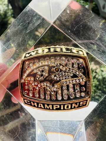 2000 BALTIMORE RAVENS WORLD CHAMPIONSHIP RING JOSTENS Cover