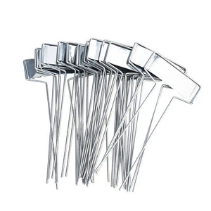 25er-Pack Pflanzenbanner Blumenetiketten Metall Garten Etikett Platte Marker Etiketten - Bild 1 von 9