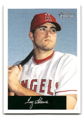 Troy Glaus 2002 Bowman Heritage Baseball #145 Anaheim Angels Black Box - Image 1 of 2