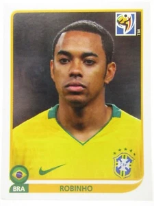 Sticker Panini FIFA World Cup South Africa 2010 N°501 Robinho Brazil - Imagen 1 de 2