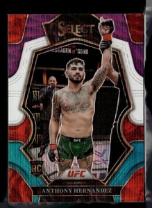 2023 SELECT UFC TRI COLOR PREMIER LEVEL ROOKIE 168 Anthony Hernandez
