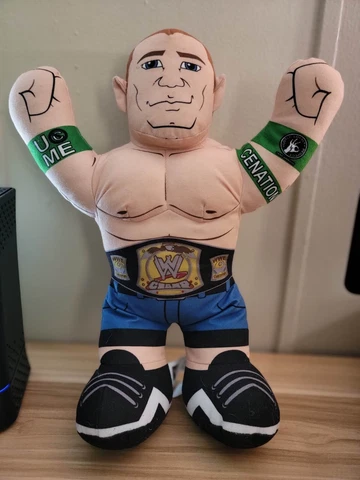 WWE John Cena Cenation Plush Talking Wrestler Doll 2012 Brawlin Buddies 16 Inch Cover