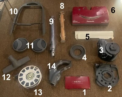 OEM Panasonic MC-CG902 Vacuum Cleaner replacement parts You Pick! - Image 1 of 4