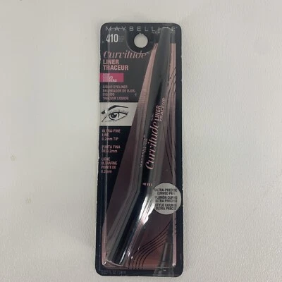 Maybelline New York Curvitude Liquid Eye Liner Tracer 410 BLACK 0.027 oz New - Image 1 of 2