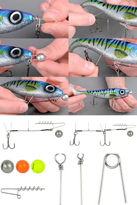 SPRO Predator Softbait Spiral Weights Stinger System Rig Spiral Pin Assorti - Bild 1 von 4