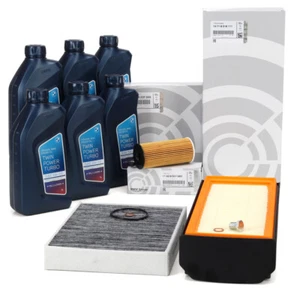 ORIGINAL BMW Filterset 3-tlg + 6L 5W30 Motoröl F30-34 330/35d F32-36 430/35d N57 - Bild 1 von 5