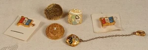 RNA ROYAL NEIGHBORS OF AMERICA PINS LOT 25 50 75 YEARS - Picture 1 of 4