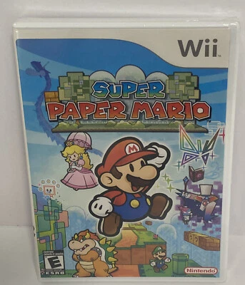 Super Paper Mario (Nintendo Wii, 2007) Still Factory Sealed/READ - Image 1 of 4