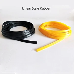 1 meter Seal Rubber Linear Scale Encoder Grating Ruler Sealed Dustproof Rubber - Picture 1 of 9