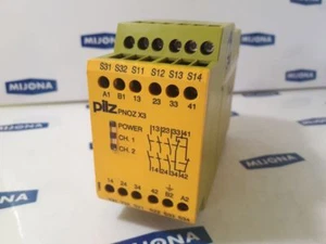 Relé de seguridad Pilz PNOZ X3 230VAC/24VACDC 3n/o 1n/c1so - Imagen 1 de 3