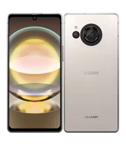 SHARP AQUOS R8 5G SH-R80 256GB 8GB RAM Leica Lens Unlocked Japan Model NEW white - Afbeelding 1 van 8