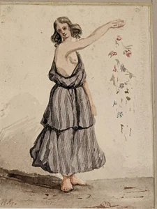 Antique Victorian Original watercolour painting by Ernest Henri Griset 1843-1907 - Picture 1 of 19