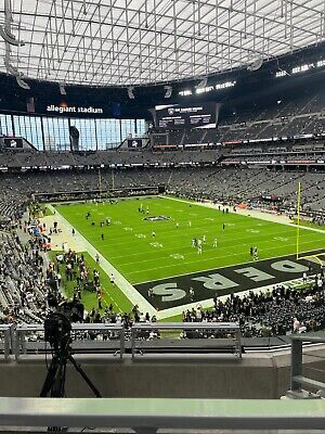 2 Tickets LV Raiders Vs Houston Texans At Allegiant Stadium 10/23/2022 @ 1:05pm • 900$