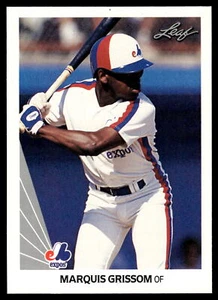Marquis Grissom | 1990 Leaf #107 | RC | NM-Mint - Picture 1 of 2