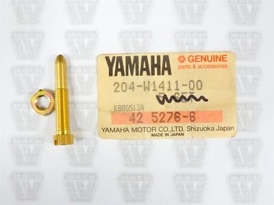 Yamaha NOS NEW 204-W1411-00 Throttle Screw Set IT YZ IT175 YZ125  - Image 1 of 2