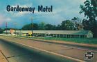 Gardenway Motel Villa Ridge MO Missouri - Free TV - pm 1966 - Roadside
