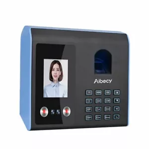 Employee Time Attendance System with Fingerprint USB Clocking In Device ID Cards - Picture 1 of 9