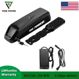 Electric Bike Battery 36V 13Ah Hailong Ebike Battery 500W 750W Lithium Battery - Picture 1 of 13