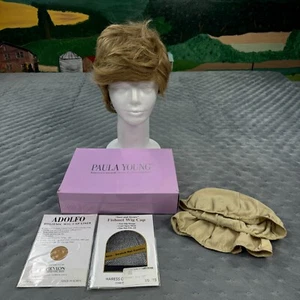 Paula Young Cap Wig Daisy 14/26A Average A2131 Blonde Beach W/ Box JAPAN - Picture 1 of 11