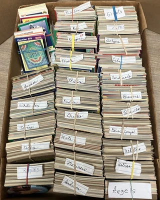 1989-1991 Beisebol Grande 2500 + Lote de Cartas, Fleer, Donruss, Deck Superior, Topps - Imagem 1 de 4