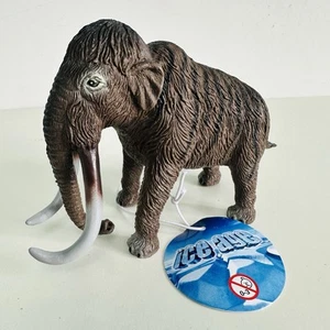 Ice Age Tagged Plastic Woolly Mammoth Animal Figure - Picture 1 of 5