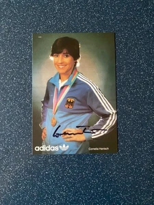 Autogrammkarte  Cornelia Hanisch     Fechten  signiert - Bild 1 von 4