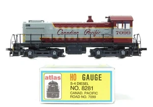 Atlas 8281 HO Canadian Pacific S4 Diesel Switcher Locomotive #7099 LN/Box - Picture 1 of 7