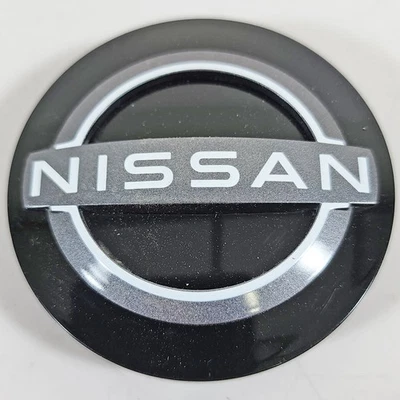 👀 Tapa central negra ONE 2 7/16" para Nissan Frontier Kicks Leaf Pathfinder Rogue Foto 1 de 4