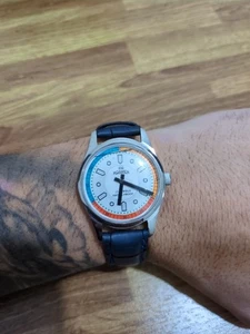 Ultra Rare Roamer Popular 17 Jewels 34mm Swiss, White Dial, READ - Bild 1 von 8