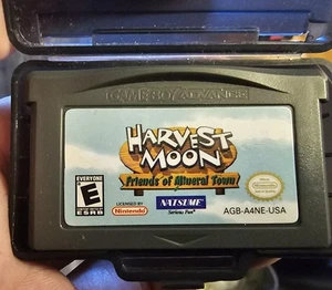 Harvest Moon:  Friends of Mineral Town Nintendo GBA Tested/Working Authentic - Picture 1 of 4