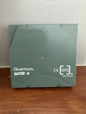 Quantum Certified LTO 4 Tape Ultrium 4 800/1600 GB Data Cartridge Backup - Image 1 of 3
