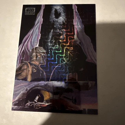 2024 Topps Star Wars Galaxy Chrome Boba Fett’s Prize #32 21/50 - Image 1 of 3