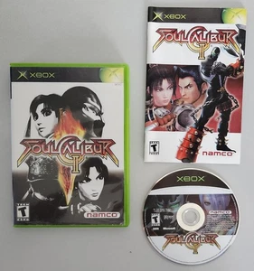 Soul Calibur II 2 Microsoft Xbox Complete CIB - Picture 1 of 2