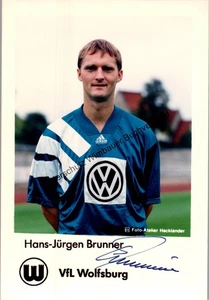 Original Autogramm Hans-Jürgen Brunner VfL Wolfsburg /// Autograph signie 354216 - Picture 1 of 2