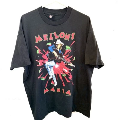 Camiseta vintage Ken Mellons 1994 Mellons Mania Country Jukebox Junkie para hombre XXL Foto 1 de 4