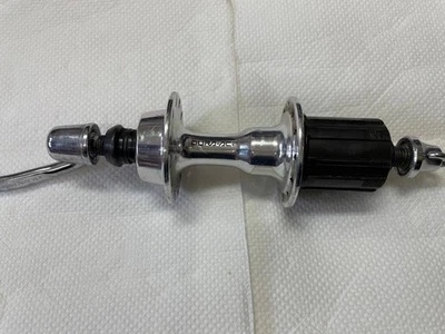 Dura-Ace hub Rear Only for 9-speed 130mm width 24 holes with slits for aero - Image 1 of 4