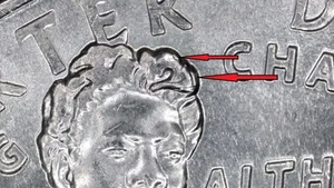 2025-P American Women Quarters 25c Althea Gibson Die Break Errors 314 - Picture 1 of 7