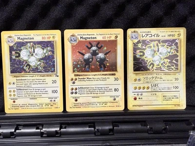 Pokémon TCG Magneton(shadowless) And Magneton Japanese Mystery And English - Image 1 of 2