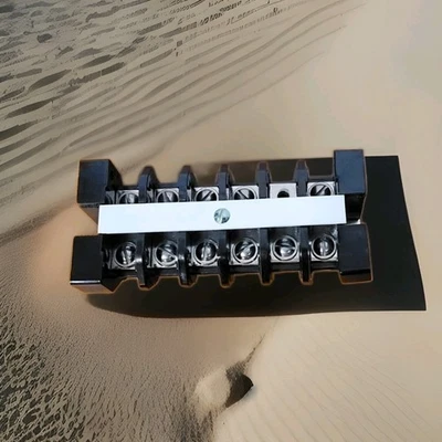 General Electric GE  6422482G6 Terminal Board  Type EB-5   -  6  Circuit - Image 1 of 4