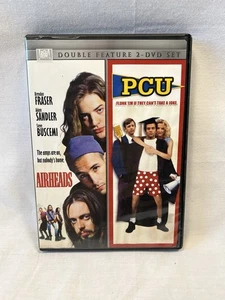 Airheads & PCU DVD 1994 2-Disc Set Rare OOP Double Feature Brendan Fraser - Bild 1 von 8