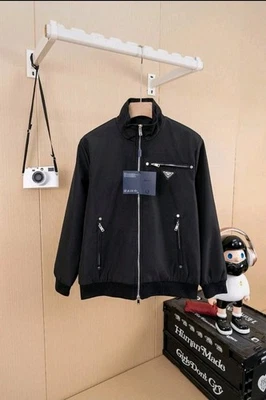 PRADA Bomberjacke Schwarz Größe 54 - Bild 1 von 4
